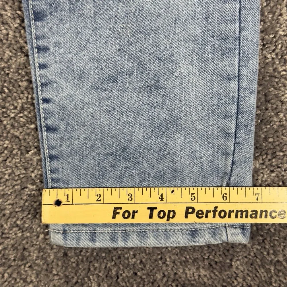 SOUTHPOLE Jeans Men's‎ 36x32 (34x31) Skinny Acid Wash Stacked Knee Distressed